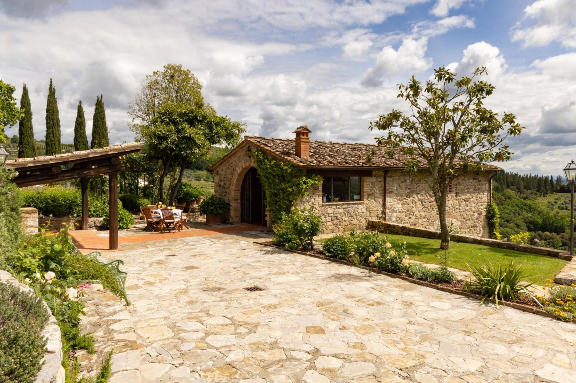 Villa Cipressini Castellina in Chianti Exterior foto